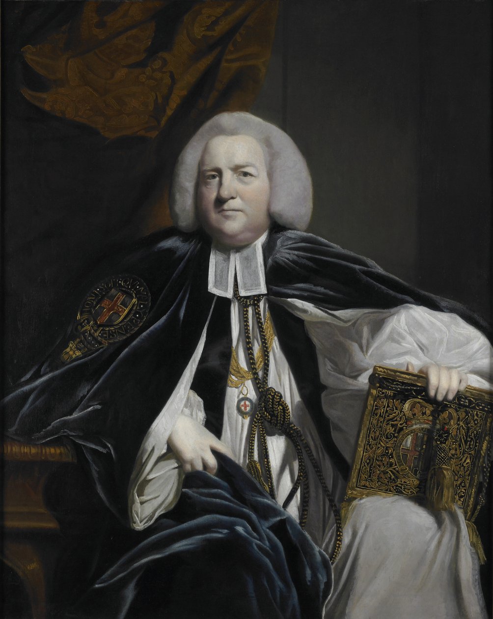 Robert Hay Drummond, D. D. arcibiskup z Yorku a kancléř Řádu podvazku od Sir Joshua Reynolds