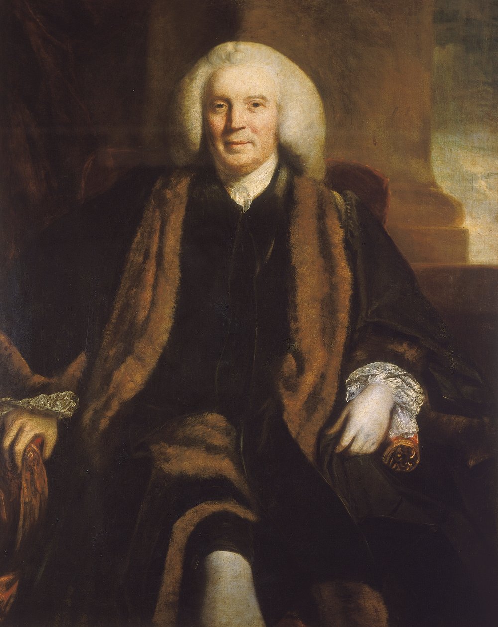 „Sir Thomas Harrison, komorník z Londýna“, 1758 od Sir Joshua Reynolds