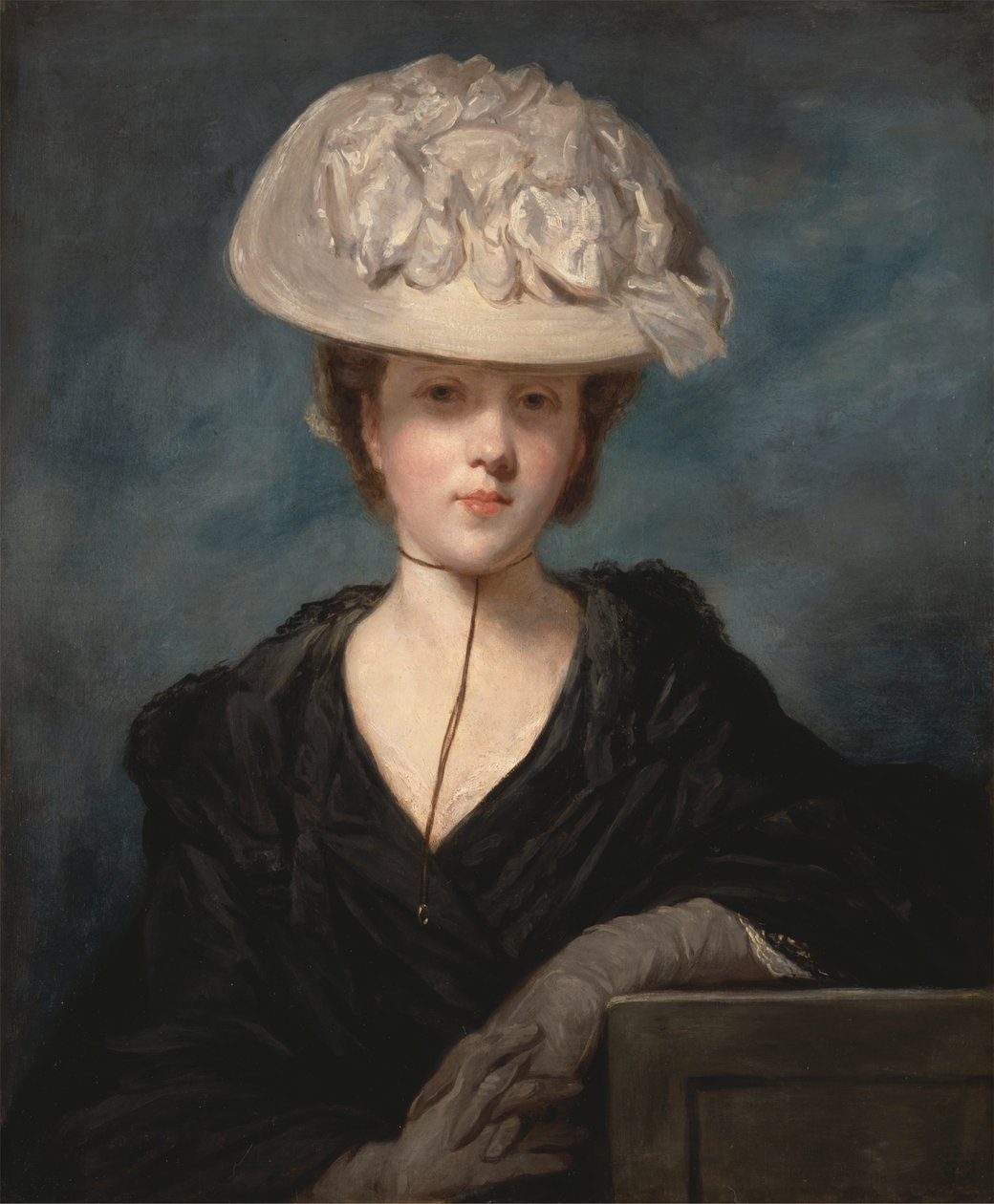 Miss Mary Hickey [1985, Cormack, YCBA Stručný katalog] od Sir Joshua Reynolds RA