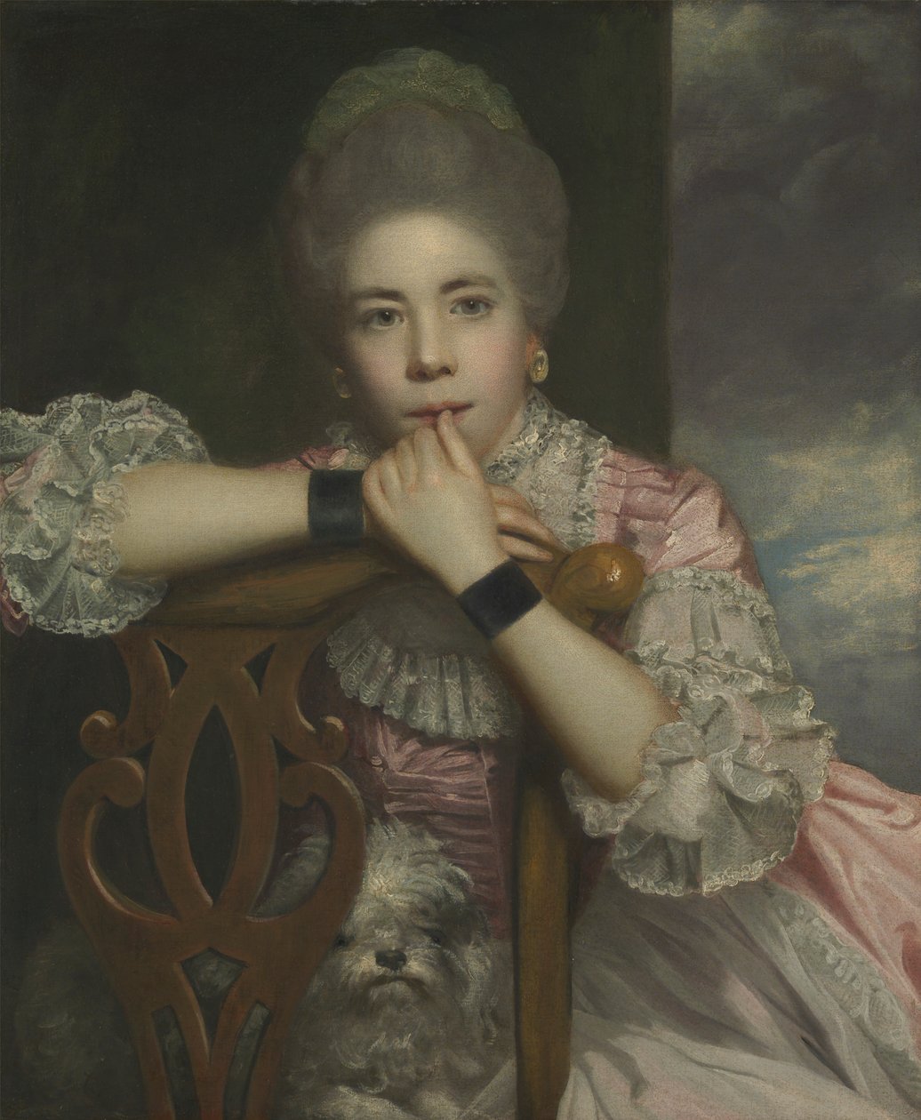 Paní Abingtonová jako slečna Prue v "Love for Love" od Williama Congrevea od Sir Joshua Reynolds RA