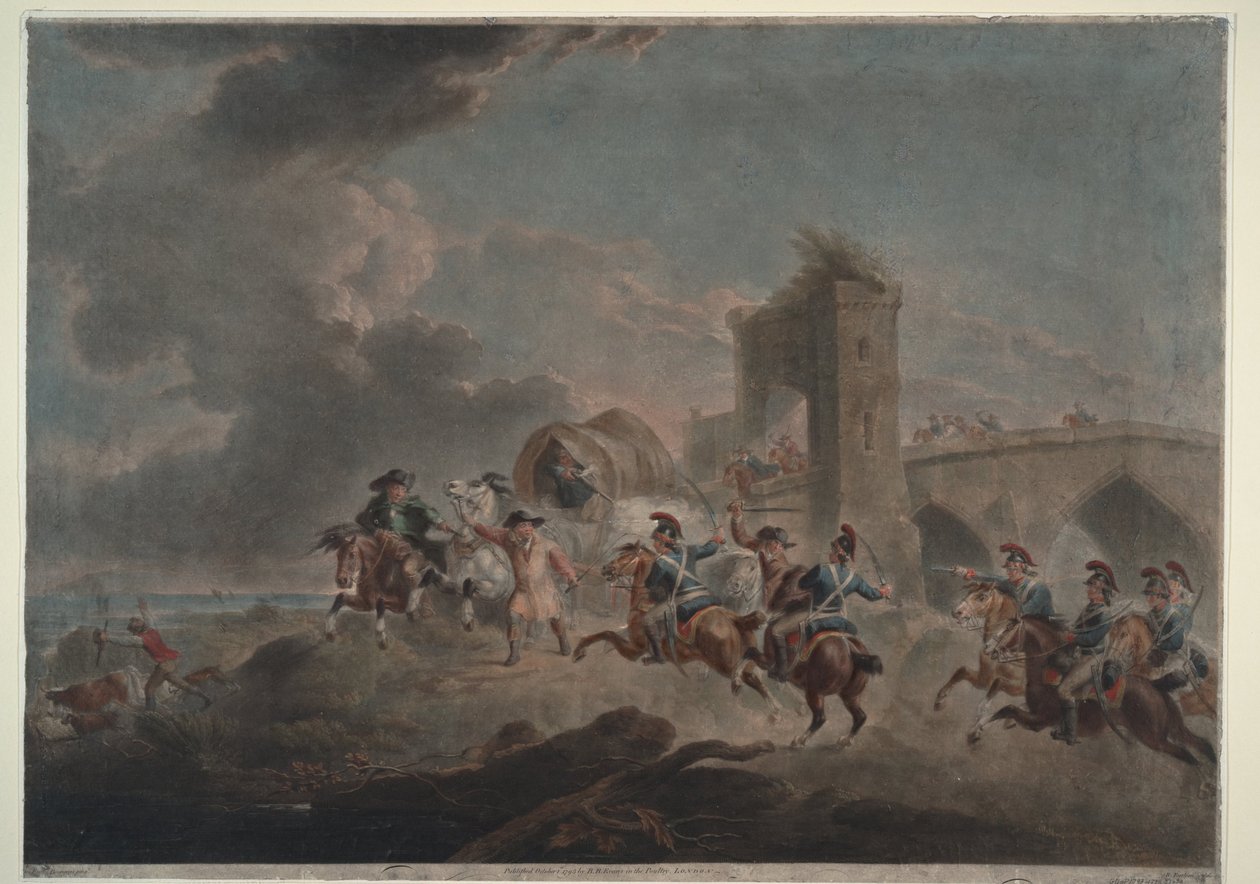 Pašeráci zaútočili, 1795-1798 od Sir Peter Francis Bourgeois