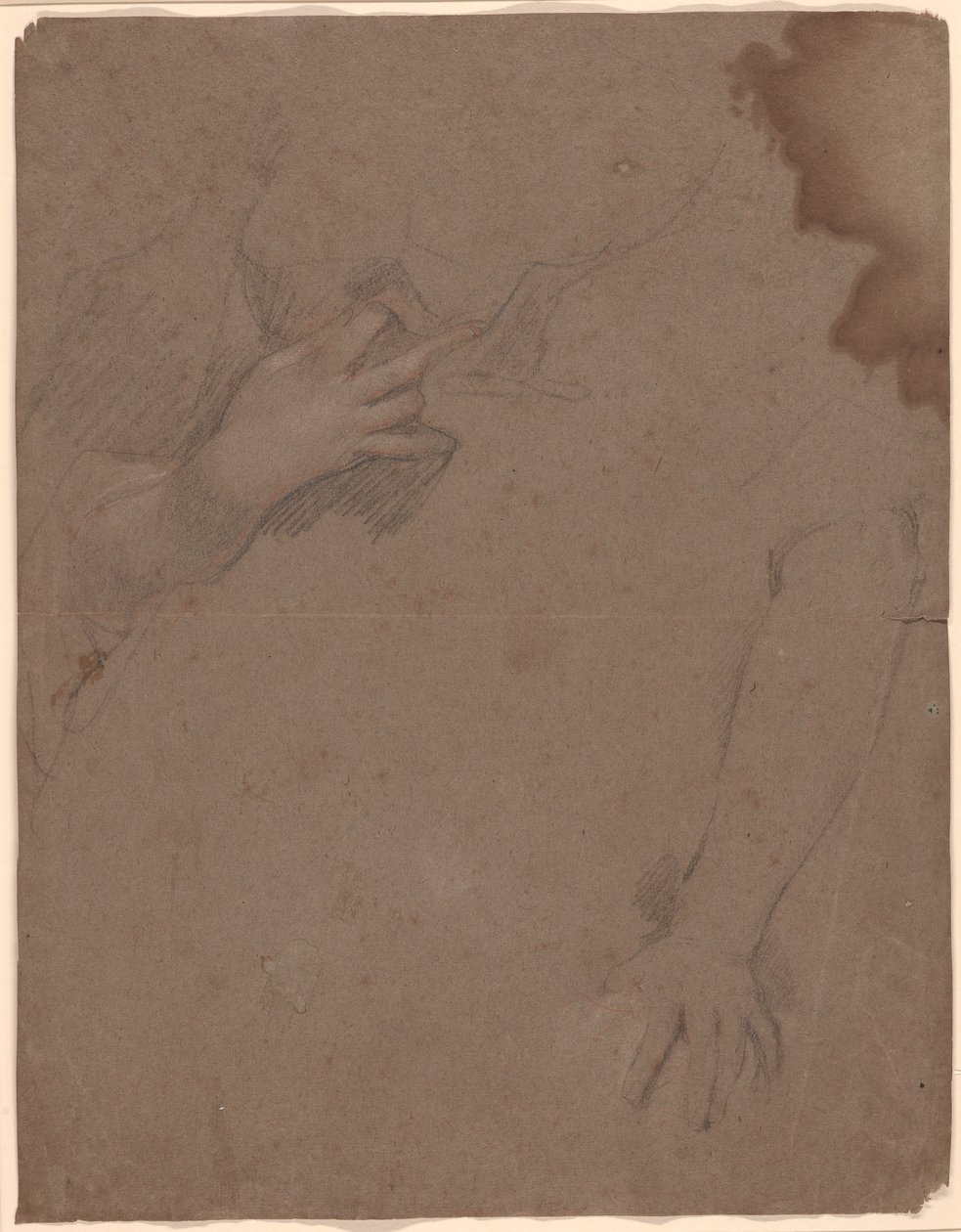 Kresby rukou od Sir Peter Lely