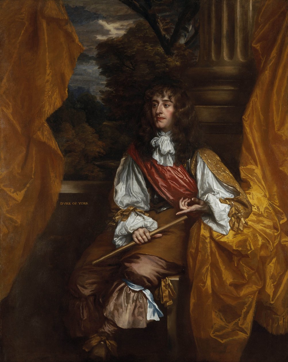 Portrét Jakuba II. Anglie 1633-1701, 1661 od Sir Peter Lely