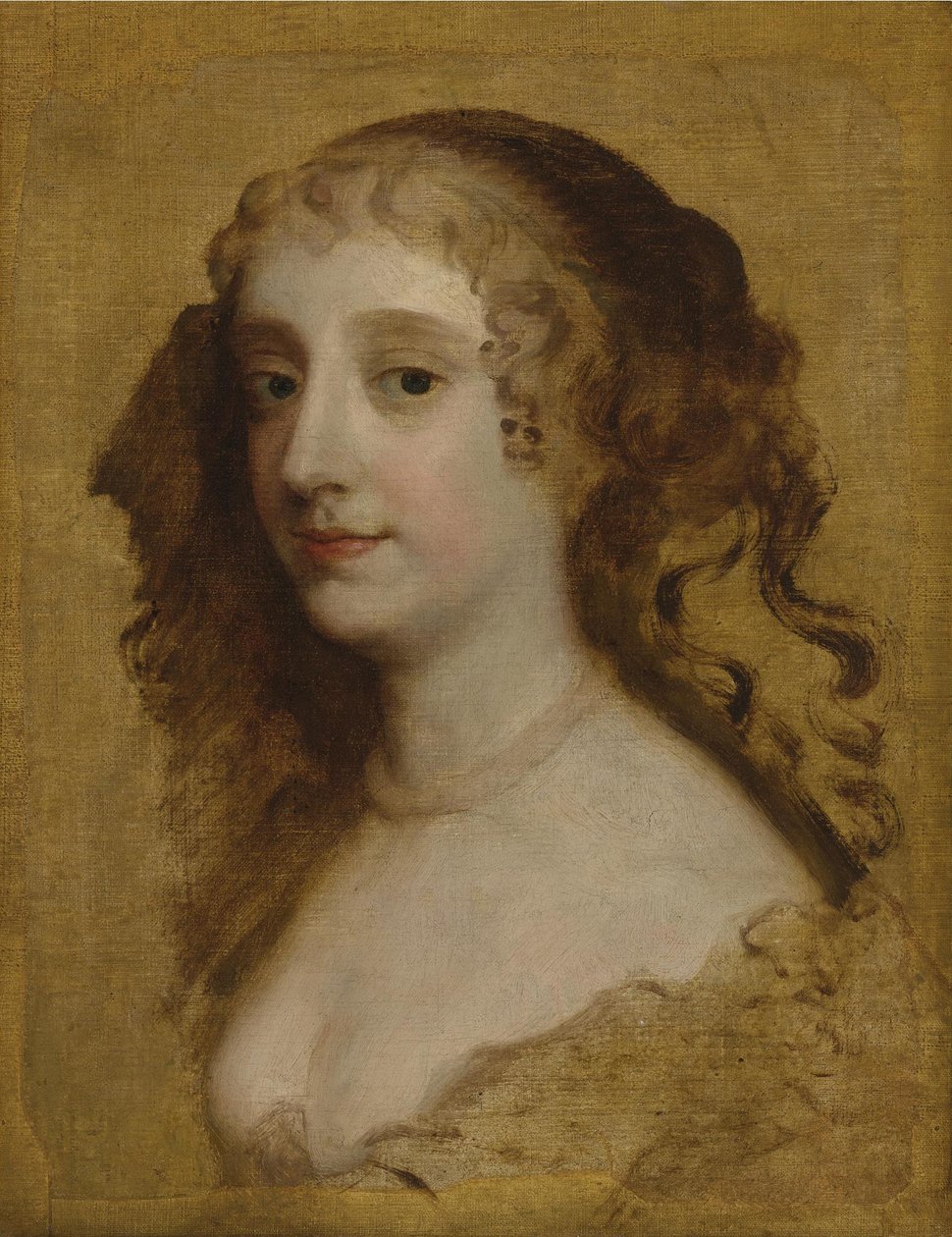 Portrét lady Anne Hyde, vévodkyně z Yorku 1637-1671 od Sir Peter Lely