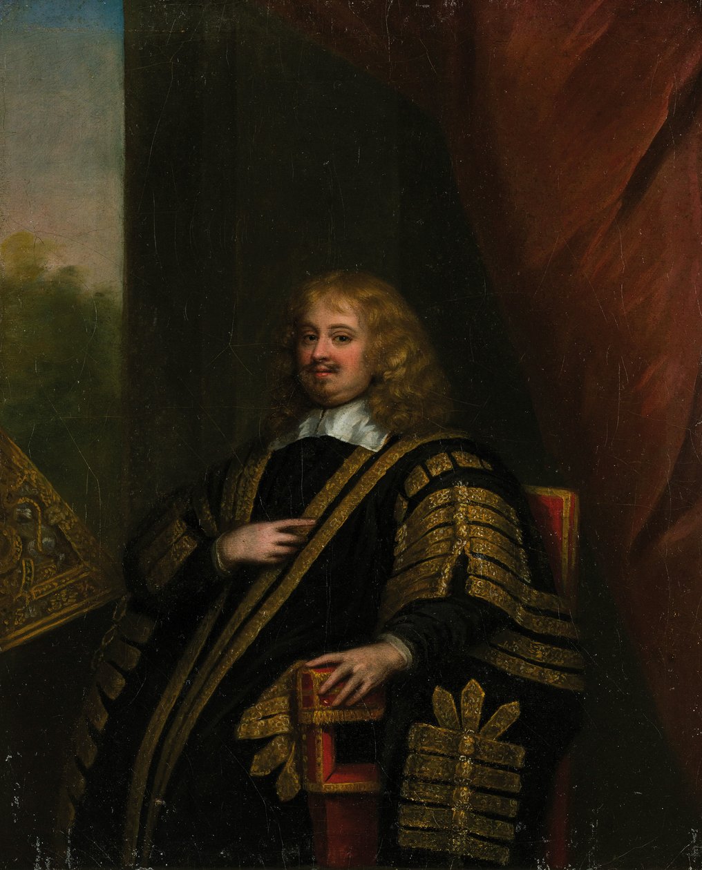 Portrét sira Edwarda Hyda, 1. hraběte z Clarendonu 1609-1674. od Sir Peter Lely