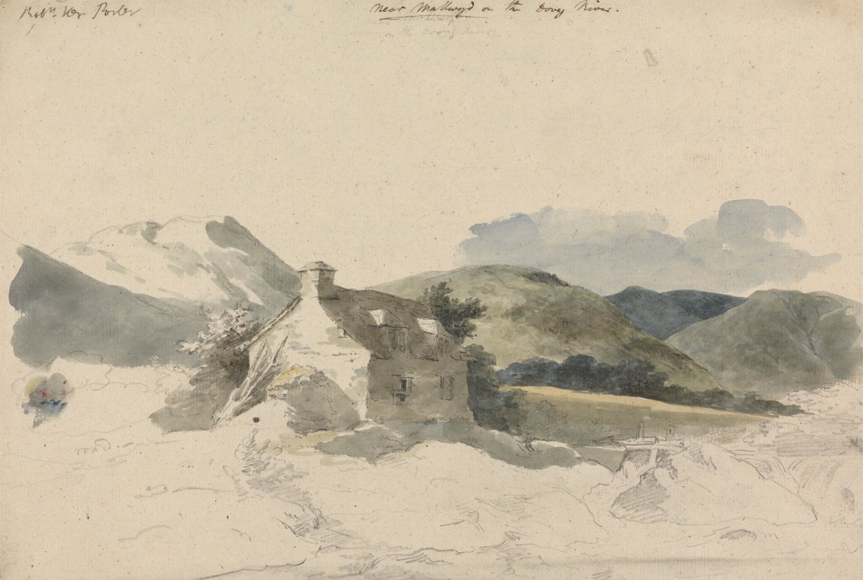 Poblíž Mallwyd na Dovey od Sir Robert Kerr Porter