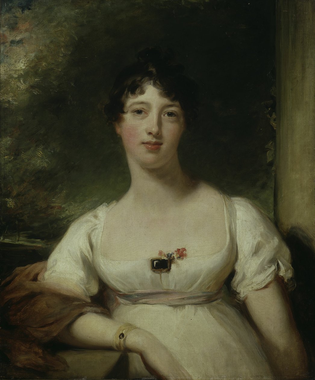 Anna Maria Dashwood, později markýza z Ely od Sir Thomas Lawrence