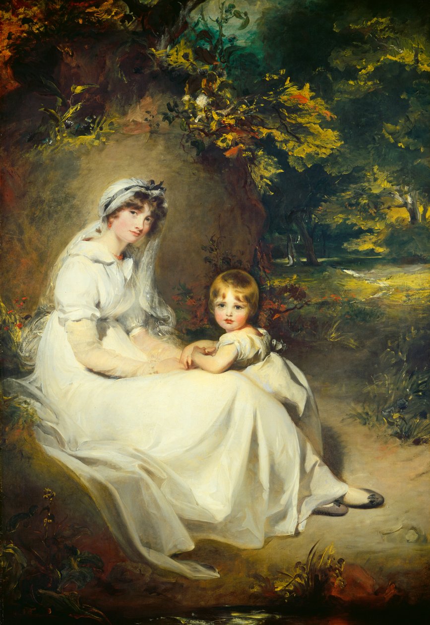 Lady Mary Templetown a její nejstarší syn od Sir Thomas Lawrence