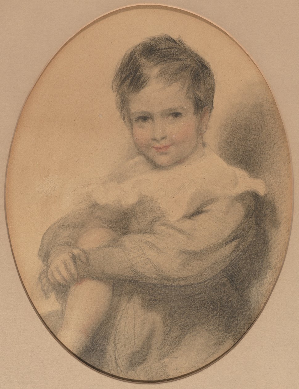 Sedící chlapec od Sir Thomas Lawrence