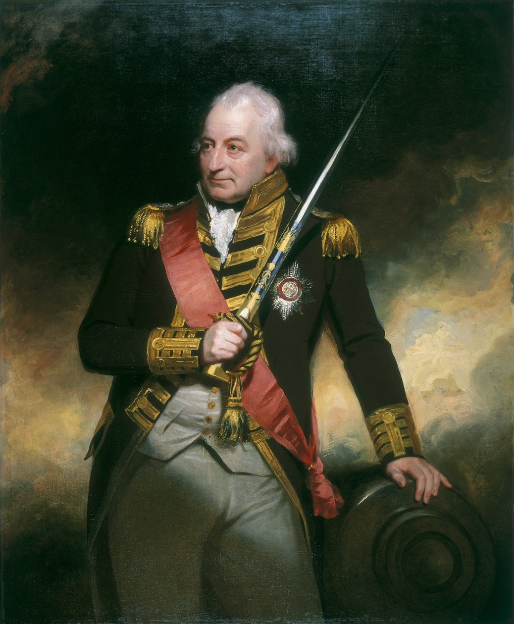 Admirál John Jervis, c1801 od Sir William Beechey