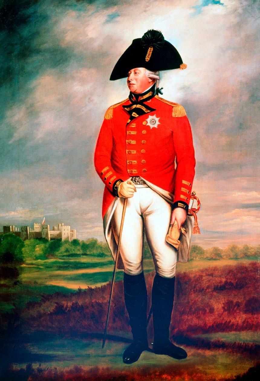 George III, král Anglie, c1800 od Sir William Beechey