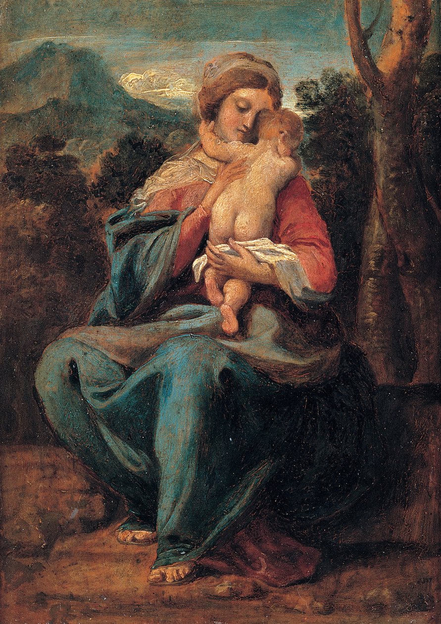Madonna s dítětem od Sisto Badalocchio