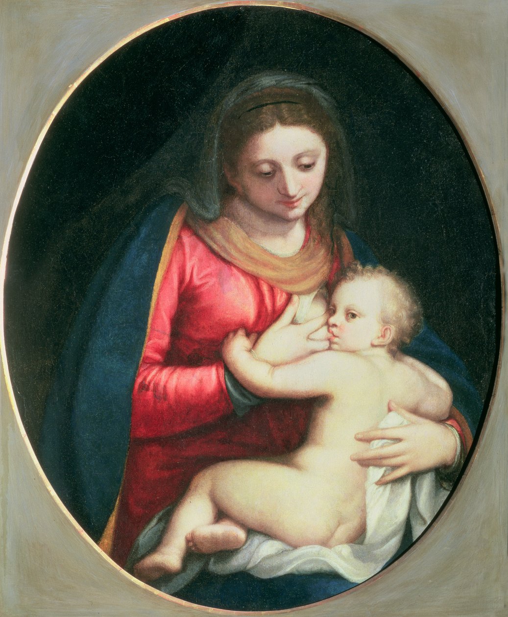 Madona s dítětem, 1598 od Sofonisba Anguissola