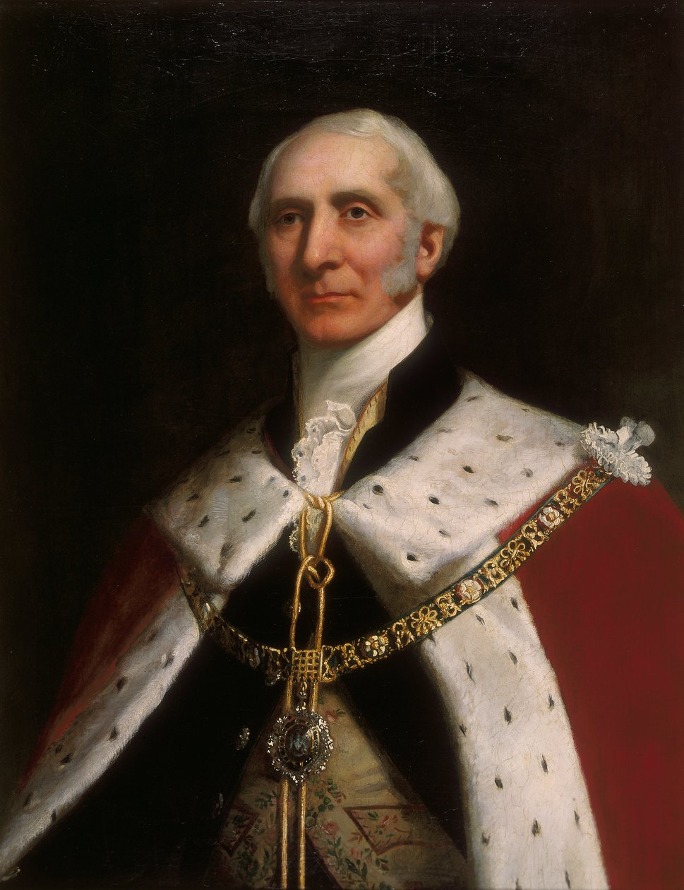 Sir David Salomans. c1856 od Solomon Alexander Hart