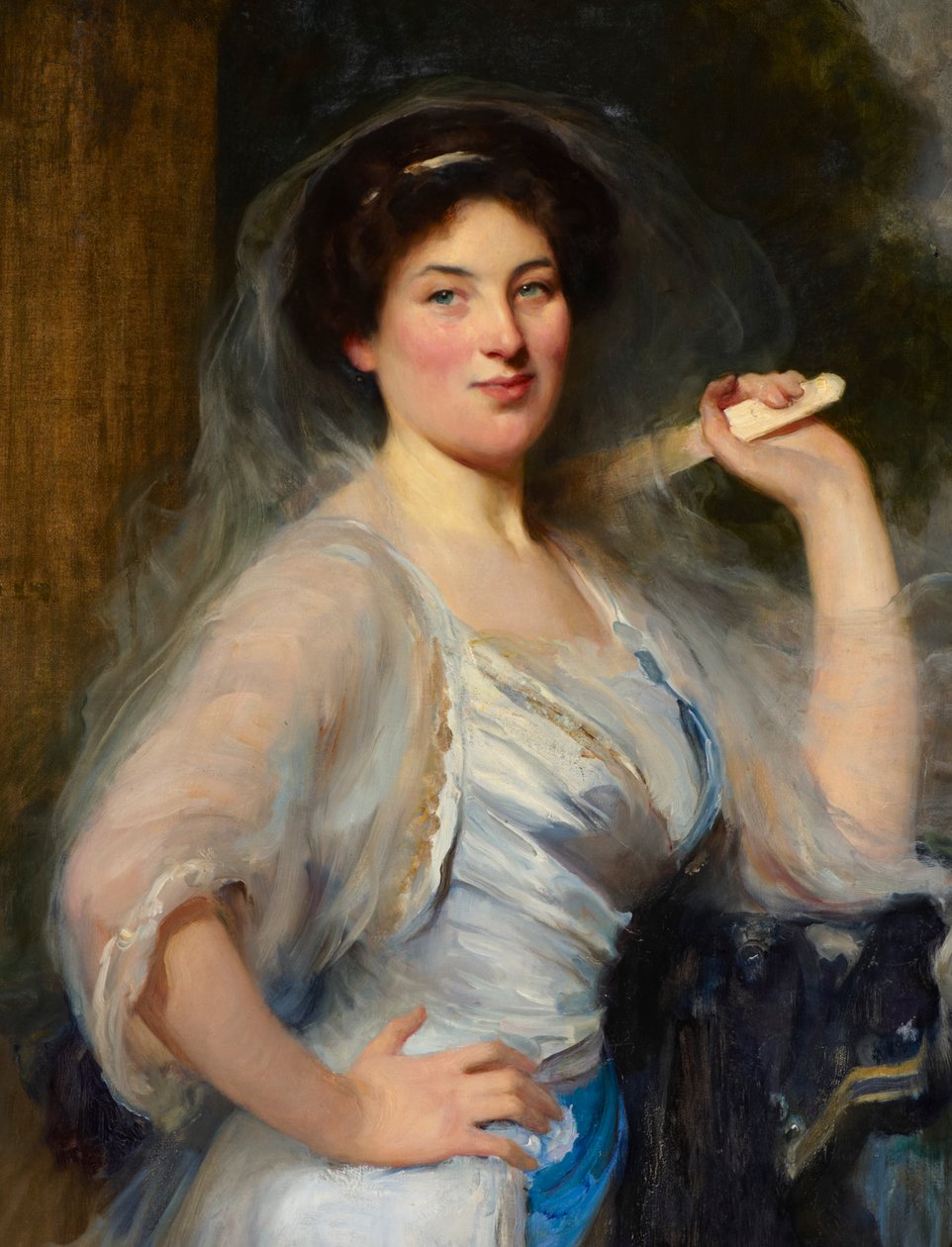 Portrét Gertrudy Salamanové, umělcovy neteře (olej na plátně) od Solomon Joseph Solomon