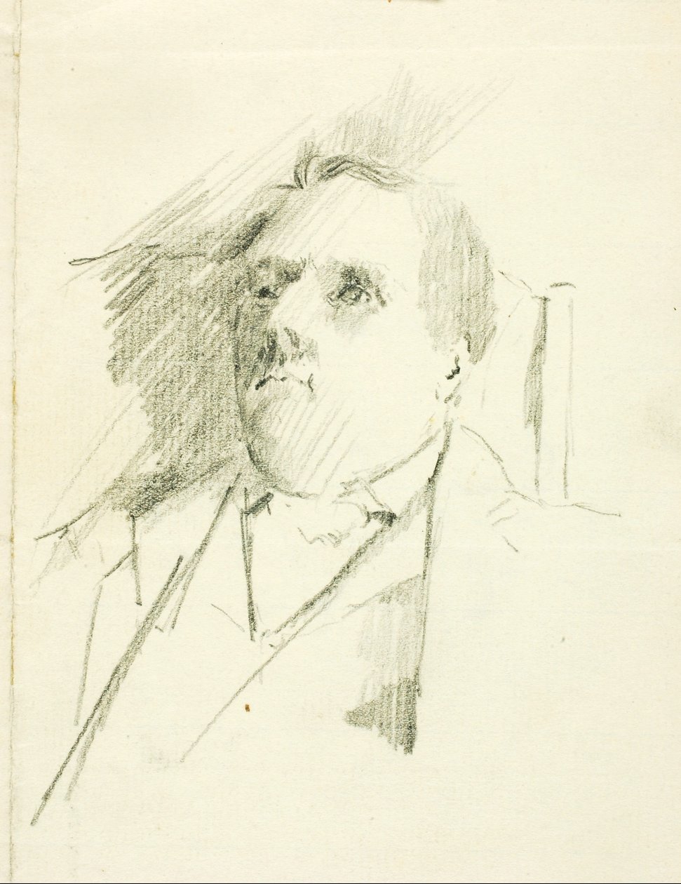 Portrétní studie od Solon H. Borglum