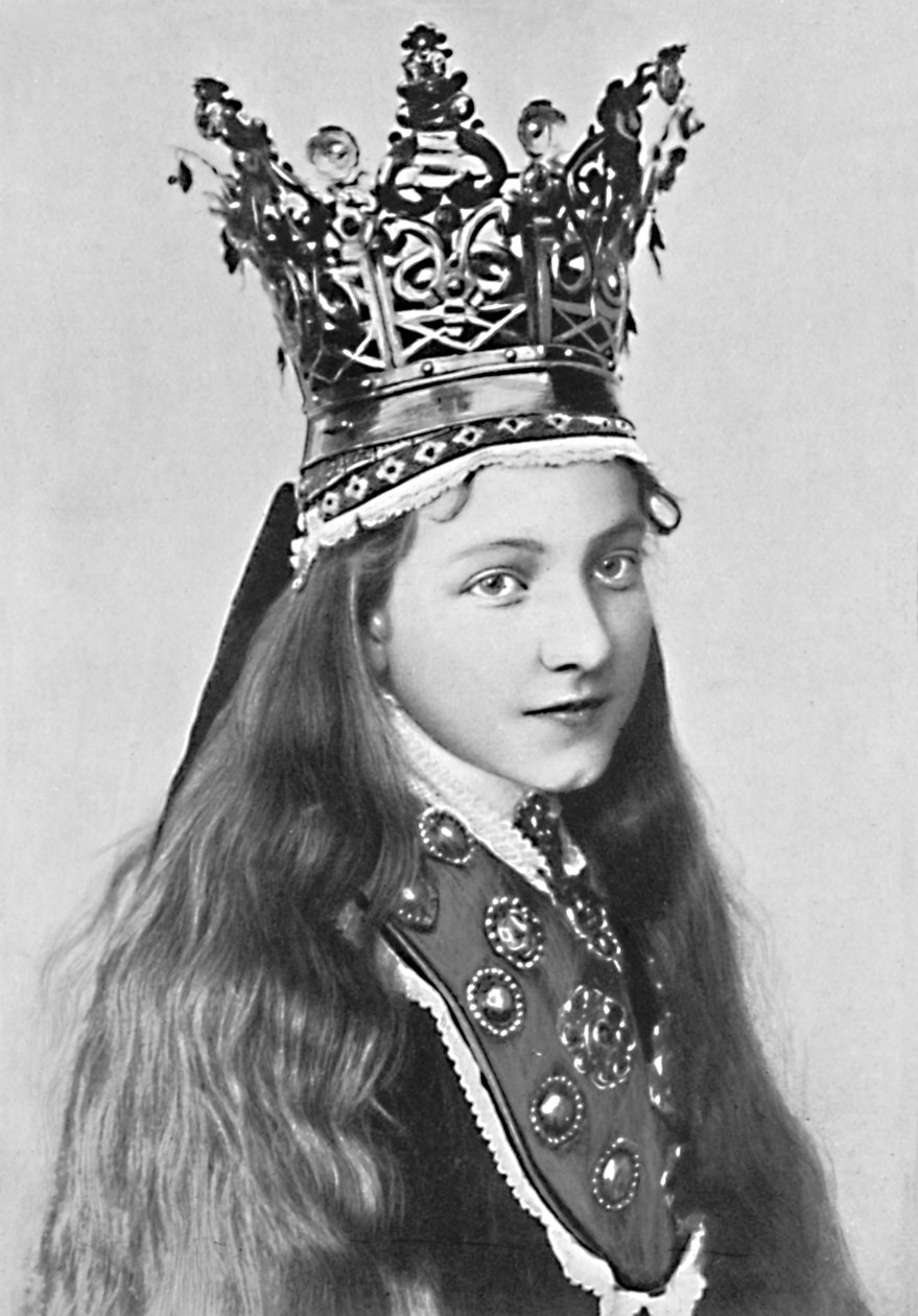 Norská dívka ve svátečním oděvu, 1912 od Solveig Lund