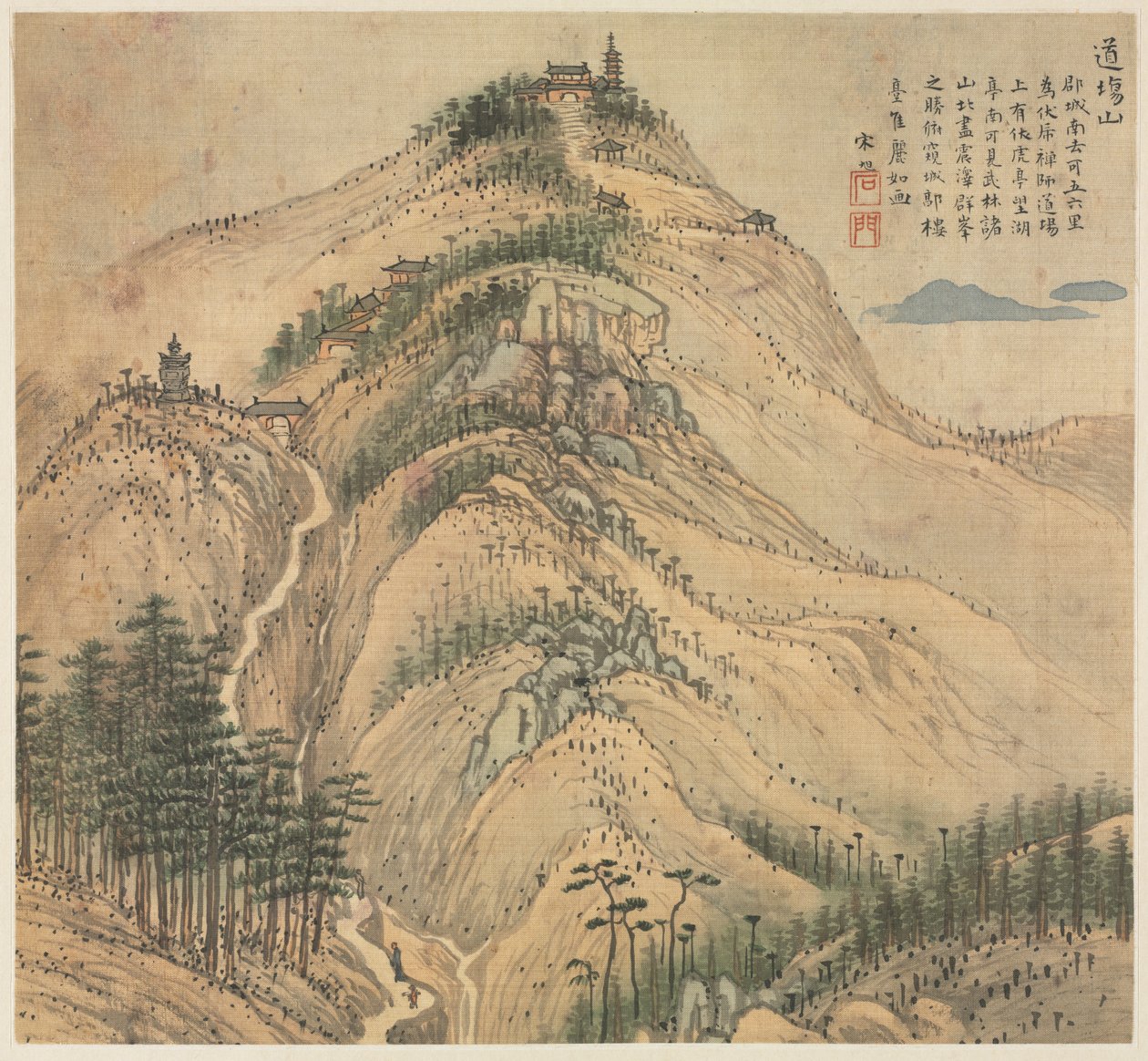 Mt. Daochang, 1500s. od Song Xu