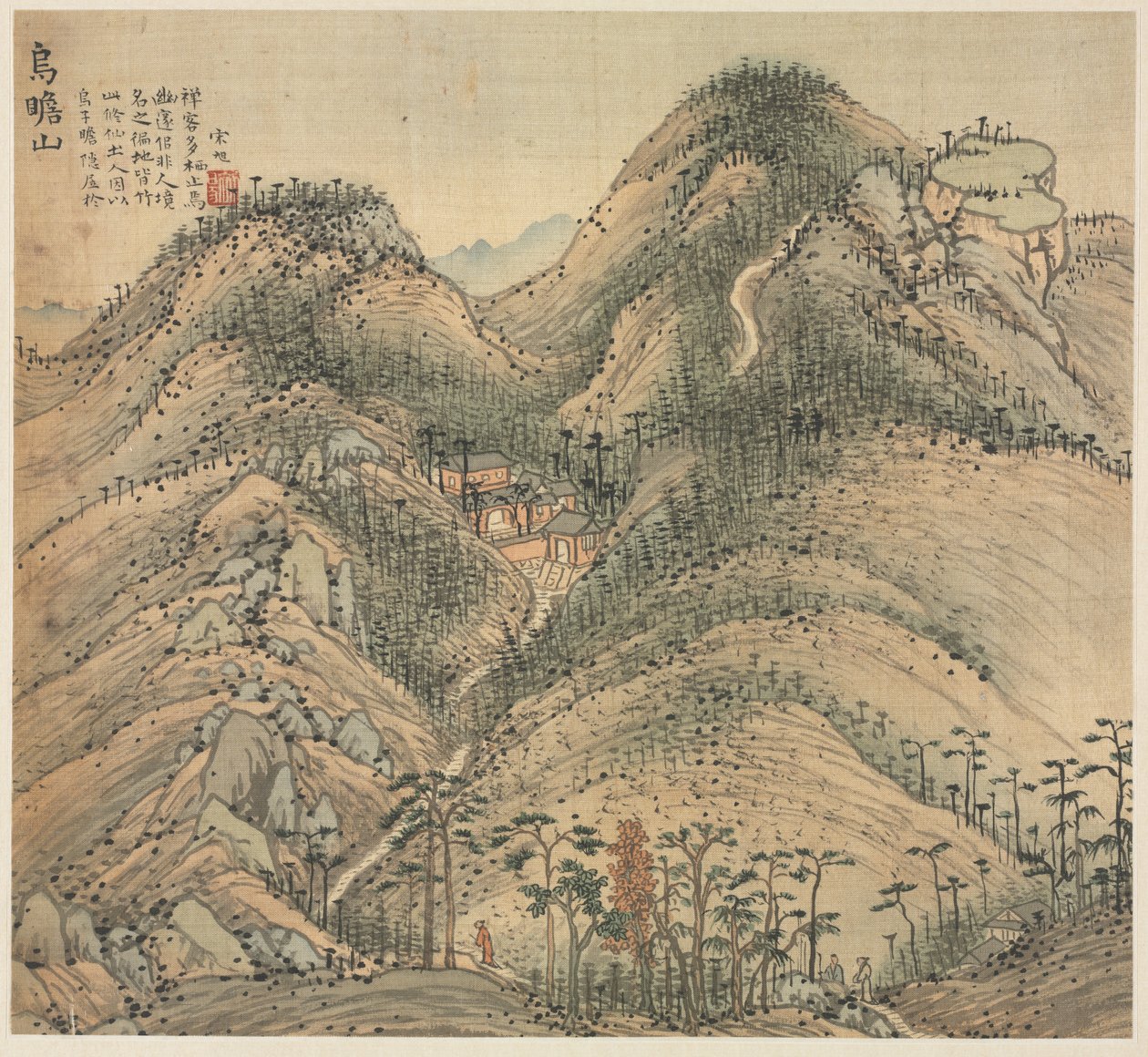 Mt. Wuzhan, 1500s. od Song Xu