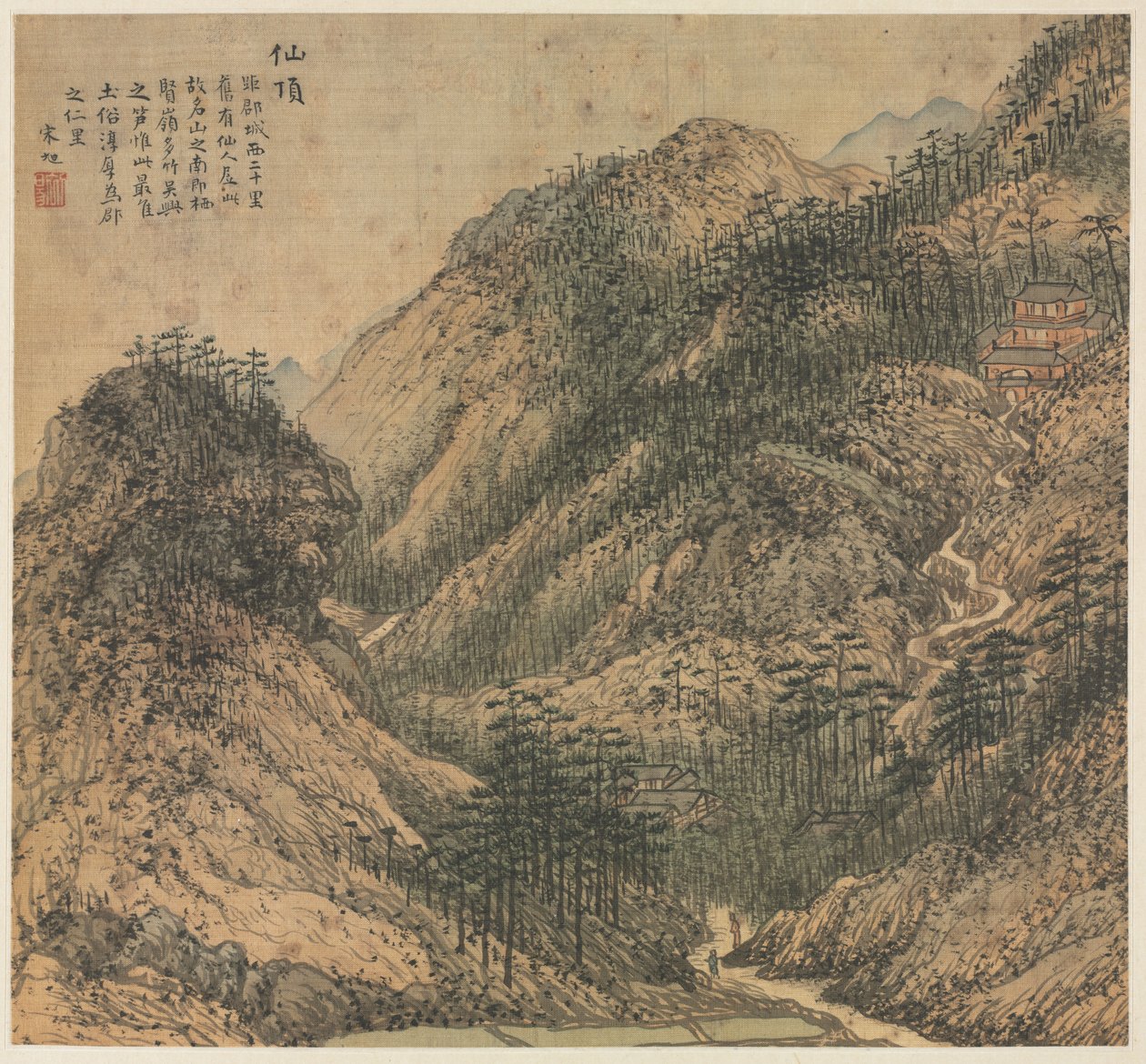 Xianding Immortals Peak, 1500s. od Song Xu