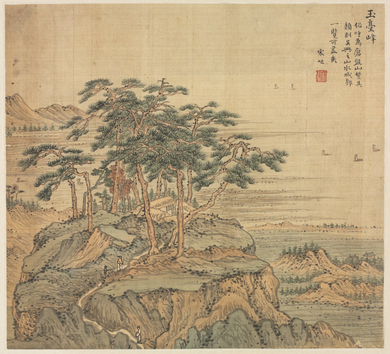 Yutai Peak (Jade Terrace Peak) od Song Xu
