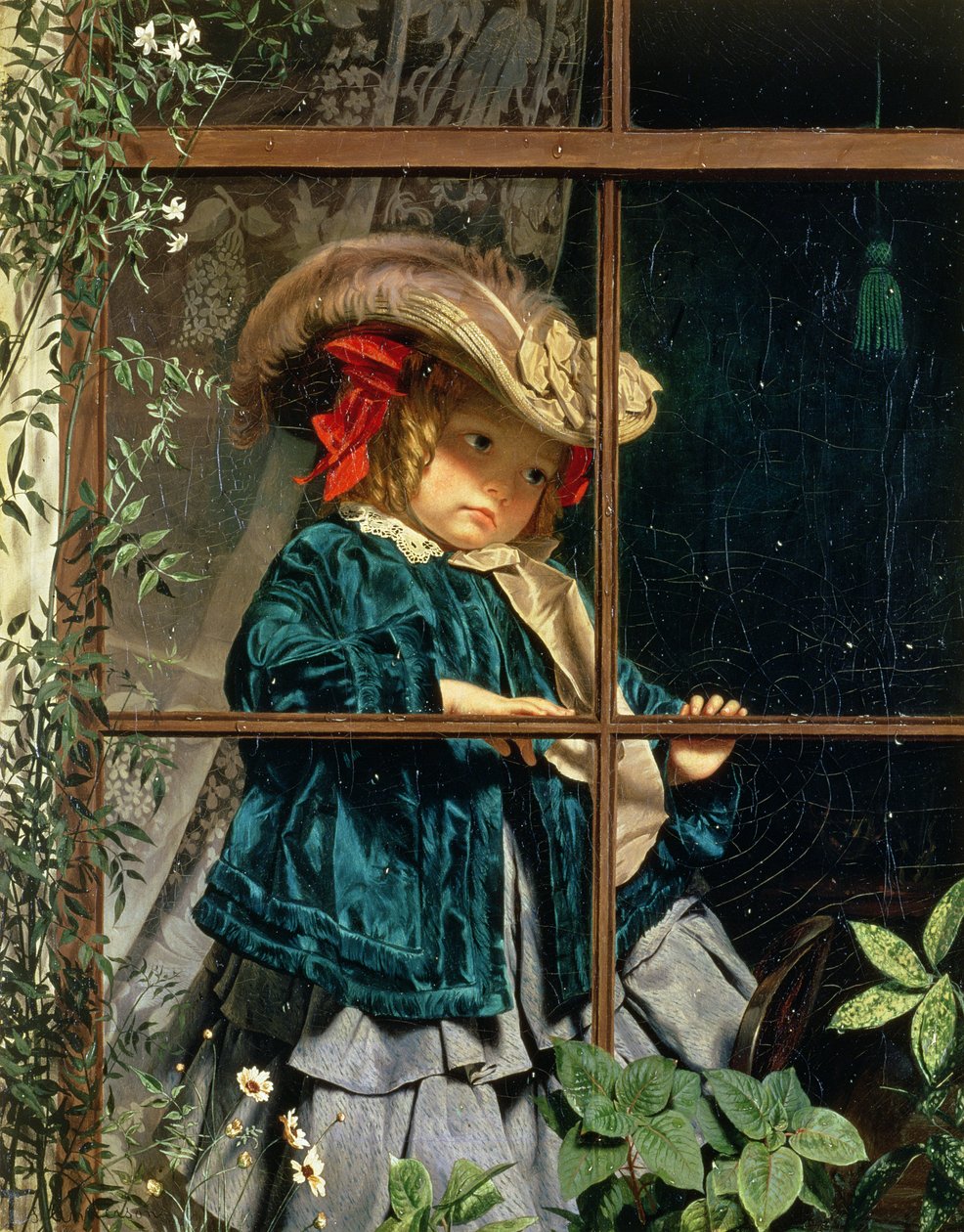 Dnes žádná procházka, 1856 od Sophie Gengembre Anderson