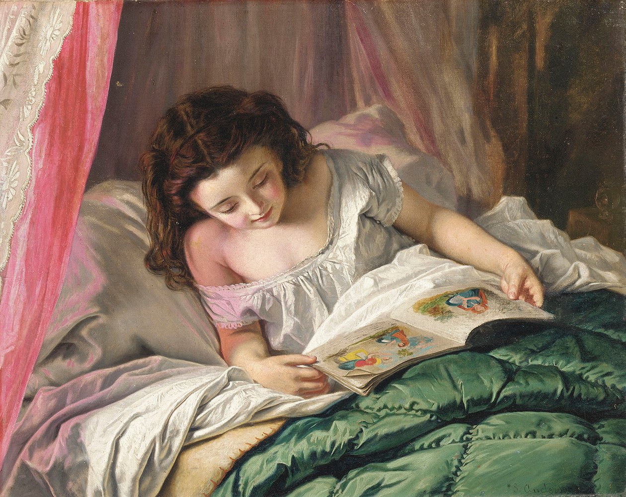 Čas na čtení od Sophie Gengembre Anderson