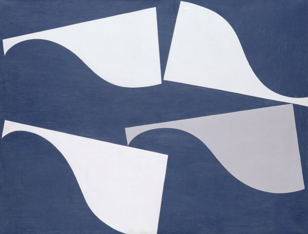 Vlající formy, 1935 od Sophie Taeuber Arp