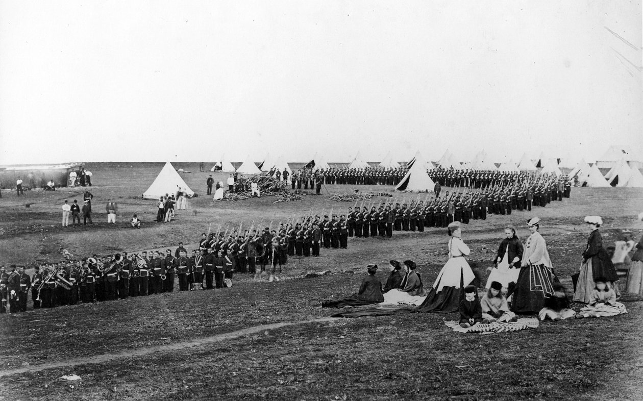 Pochod na trase v oblasti Port Elizabeth, Jižní Afrika, c.1880 od South African Photographer