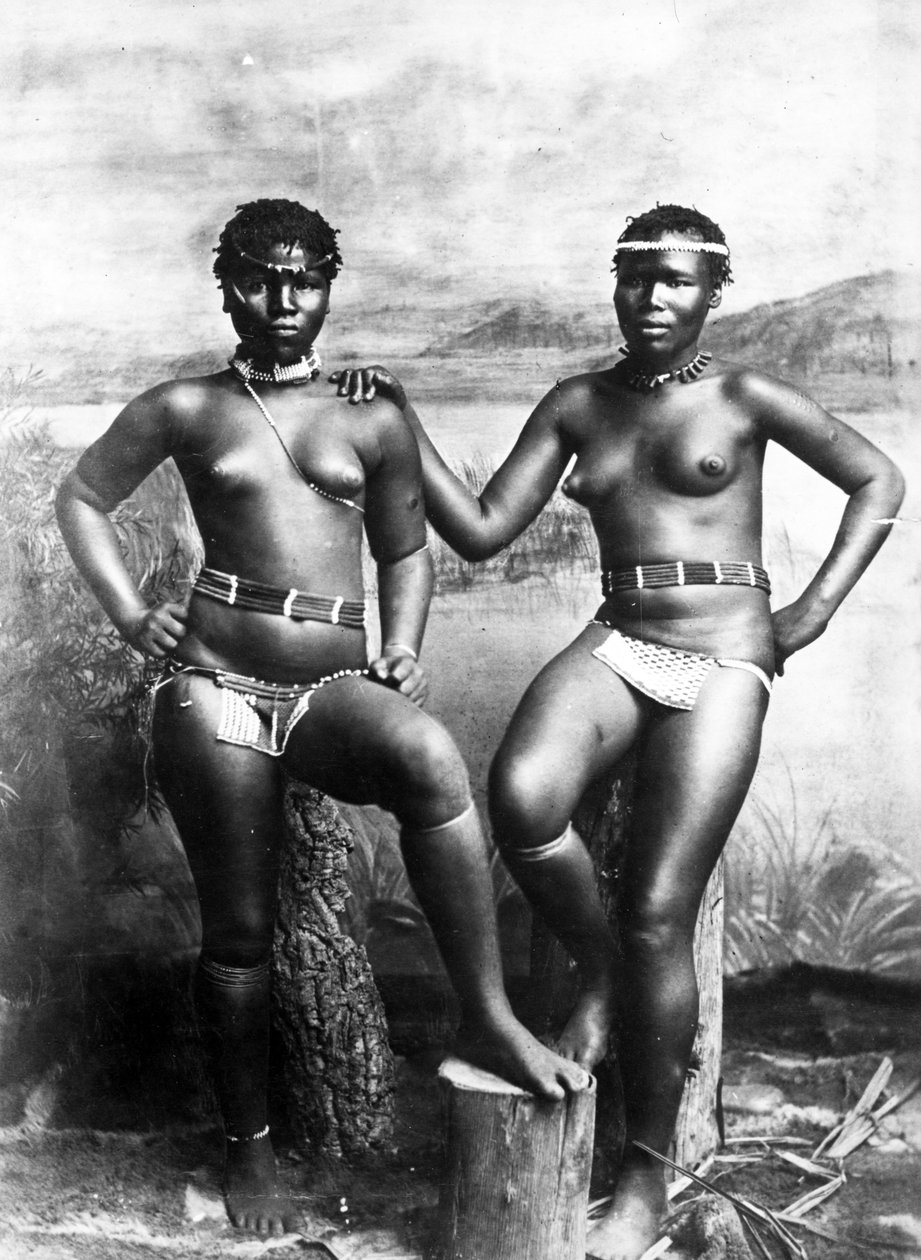 Sestry Zulu, kolem roku 1895 od South African Photographer
