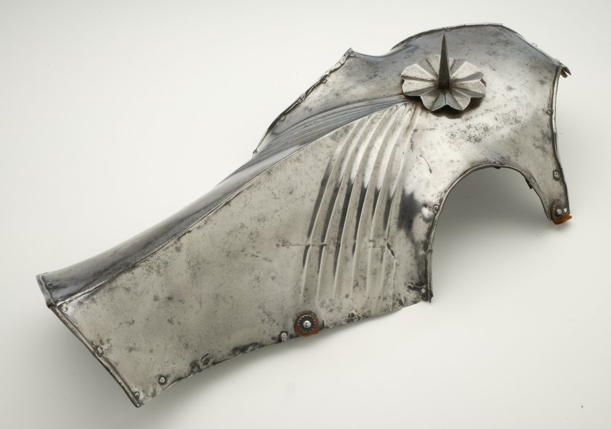Gothic Shaffron, brnění koňské hlavy od South German School