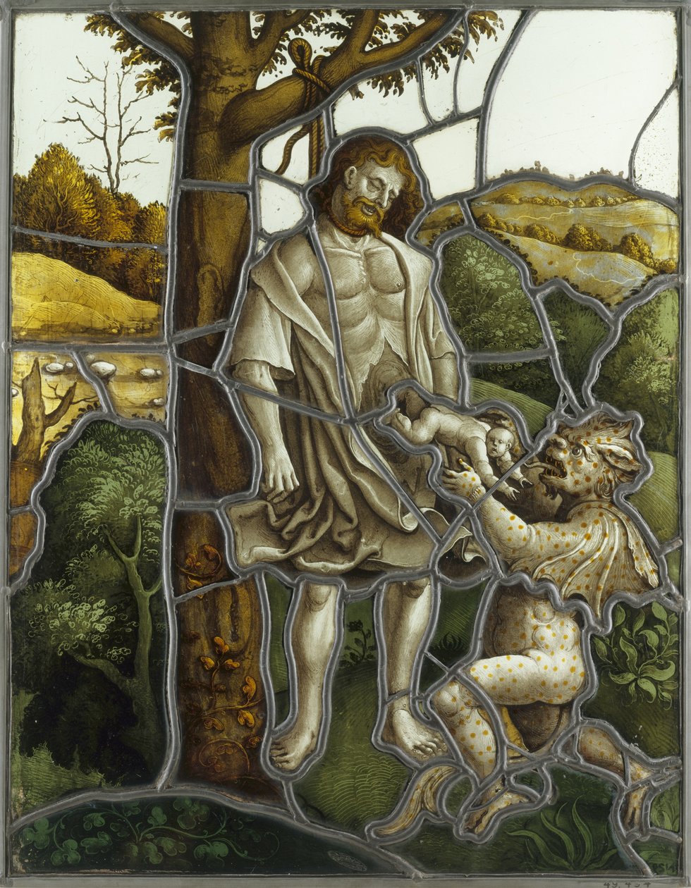 Oběšení Jidáše, kolem roku 1520 od South German School