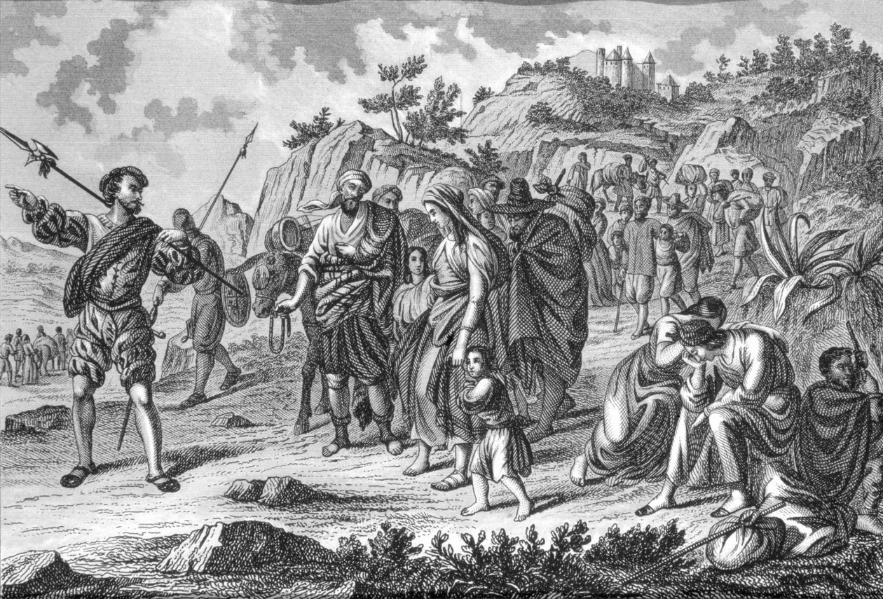 Vyhnání Maurů ze Španělska, začátek roku 1609 od Spanish School
