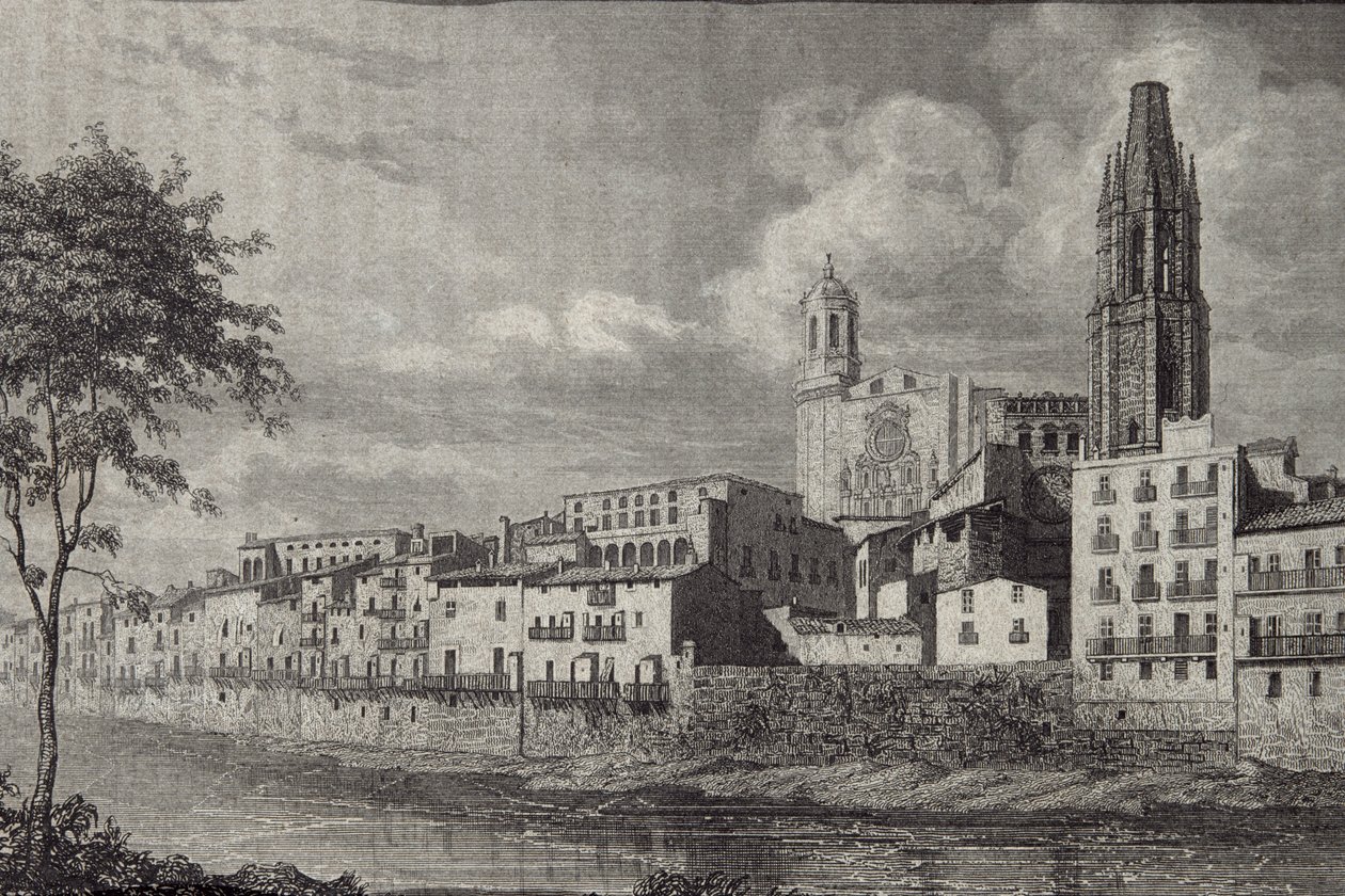 Gerona, Španělsko, v 17. století od Spanish School