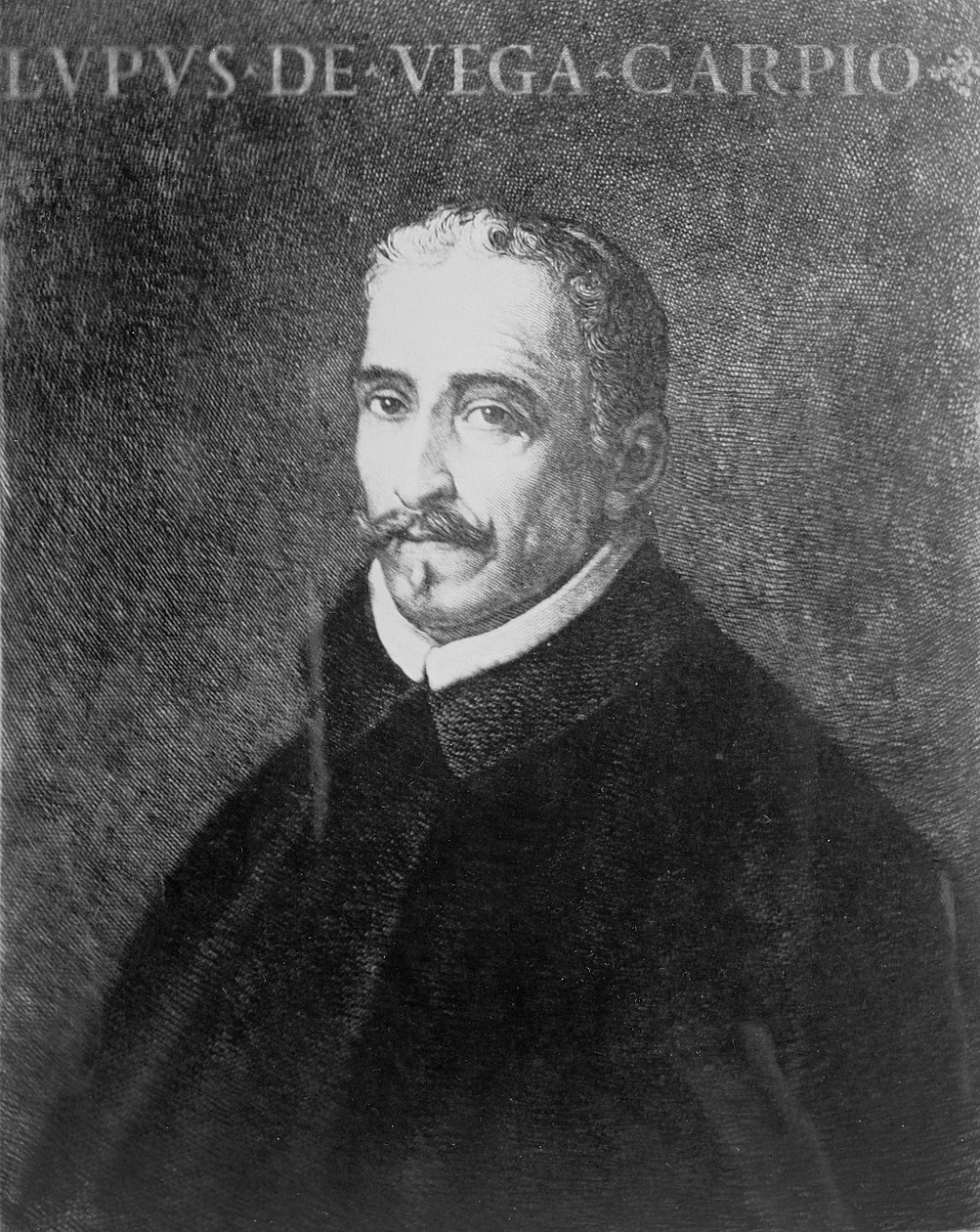 Portrét Lope Felixe od Vega Carpio (1562-1635) od Spanish School
