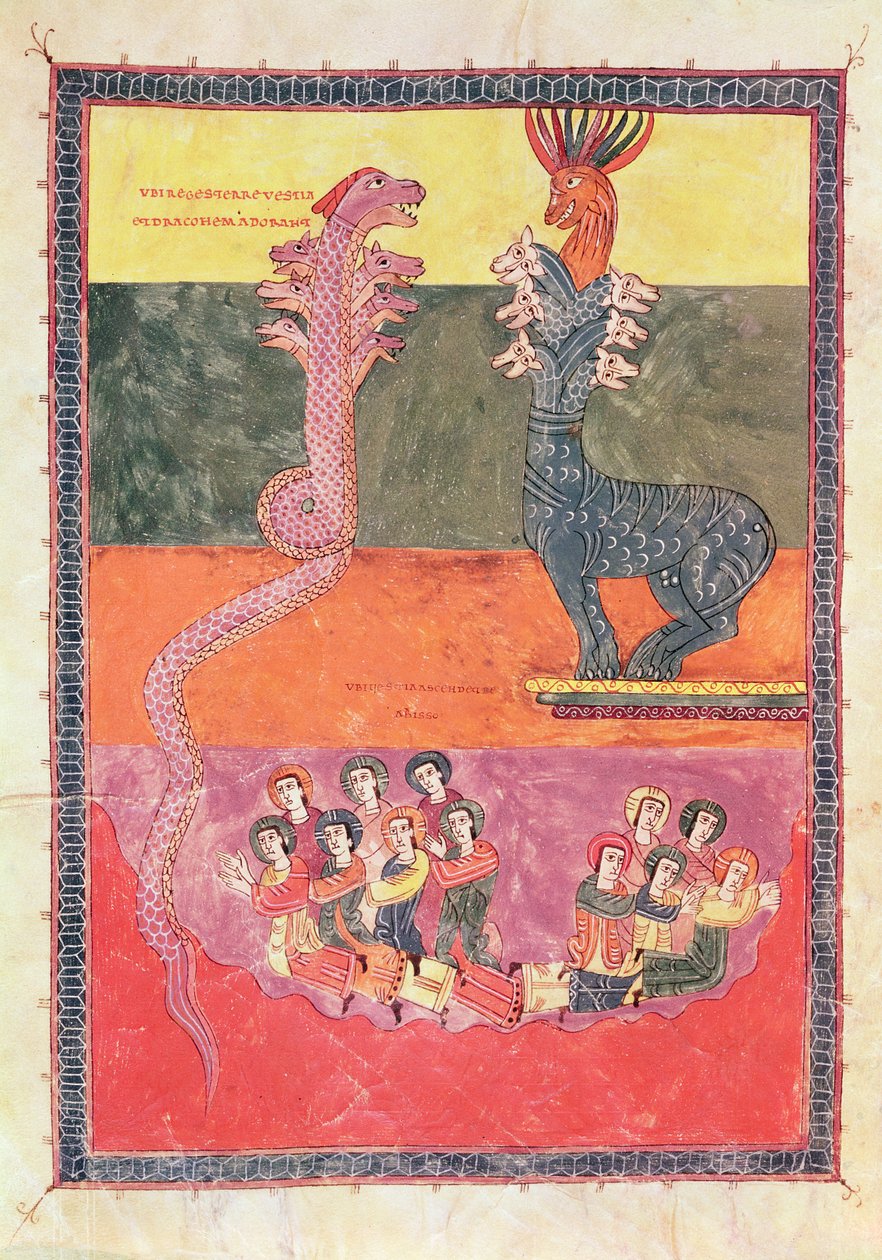 Draci z Girona Beatus od Spanish School