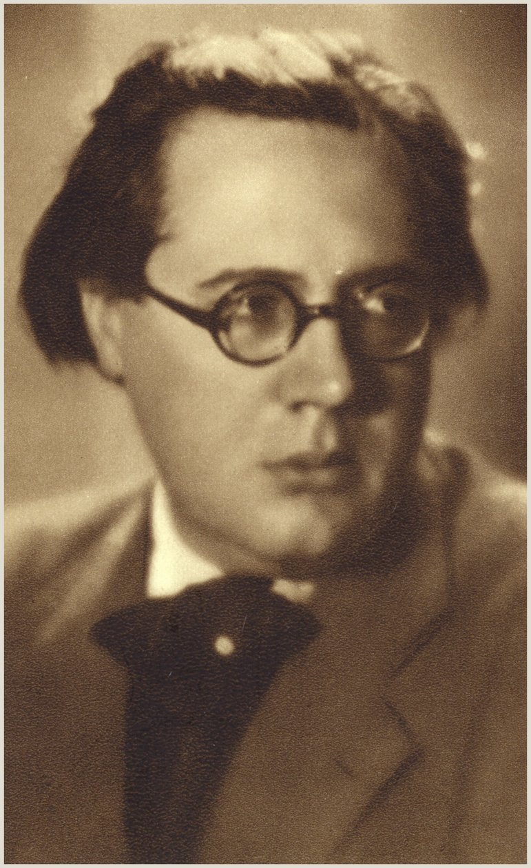 Portrét Andrese Segovii (čb fotografie) od Spanish Photographer
