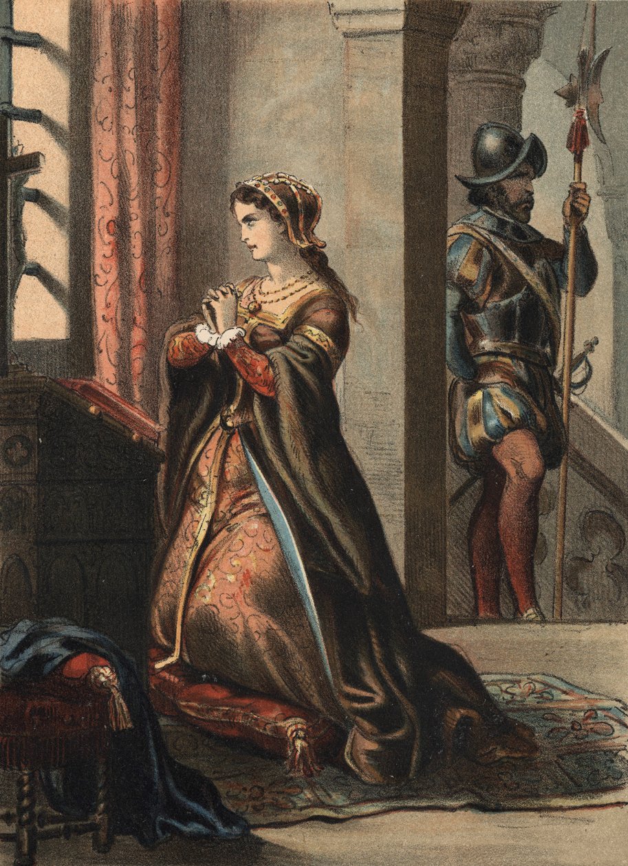 Anna z Boleyn (Anna nebo Ann Bolin a Anne Bullen od Spanish School