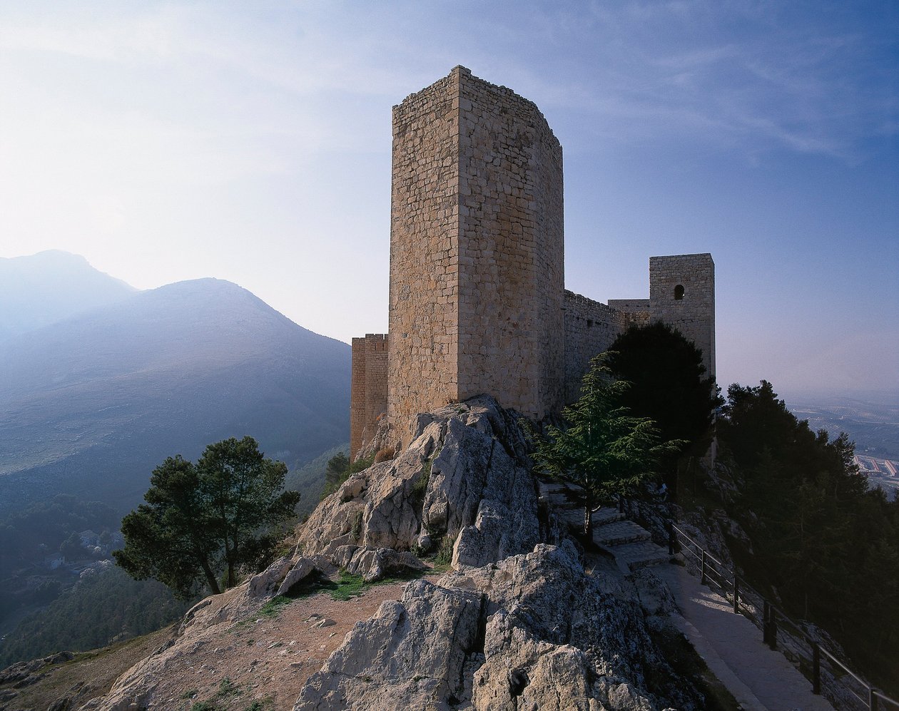 Hrad Santa Catalina od Spanish School