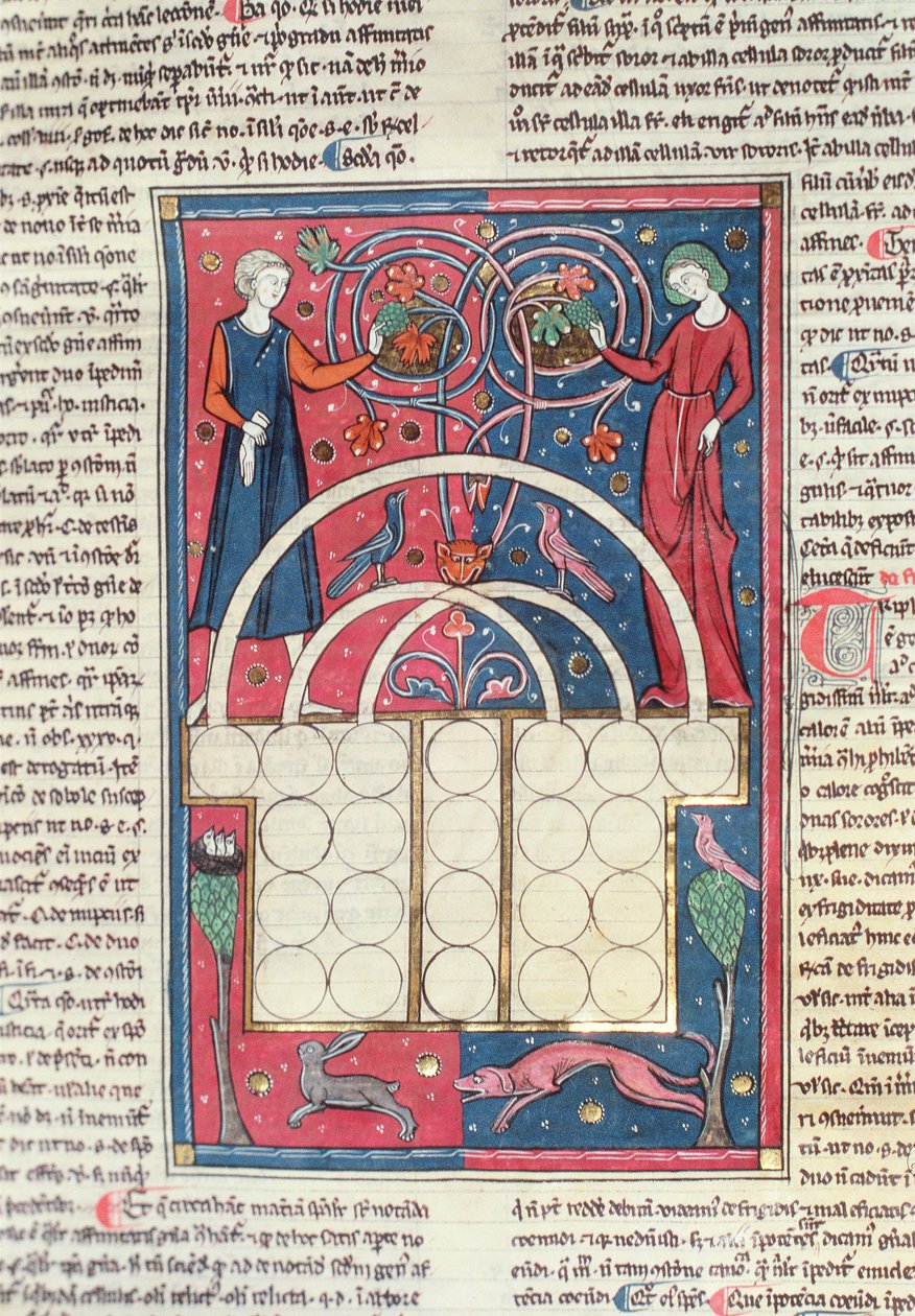 Codex 3 Book IV Dva vznešení milenci (vellum) od Spanish School