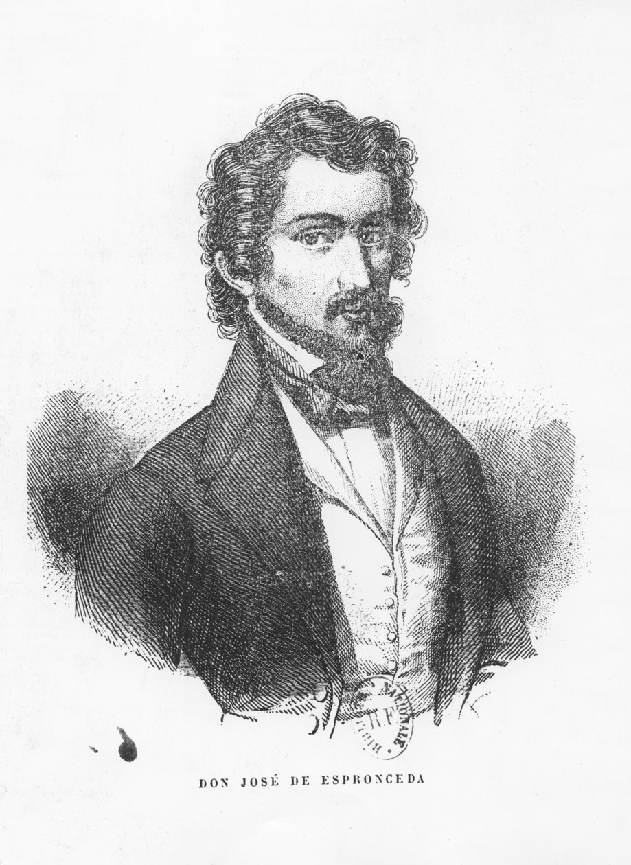 Don José de Espronceda od Spanish School