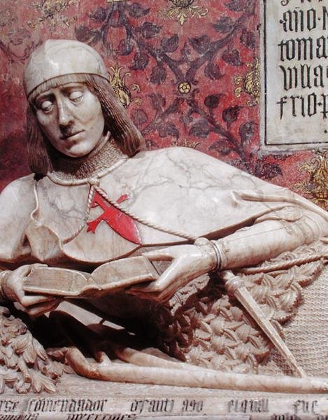 Podobizna Dona Martina Vazqueze z Arce (mramor) (detail) od Spanish School
