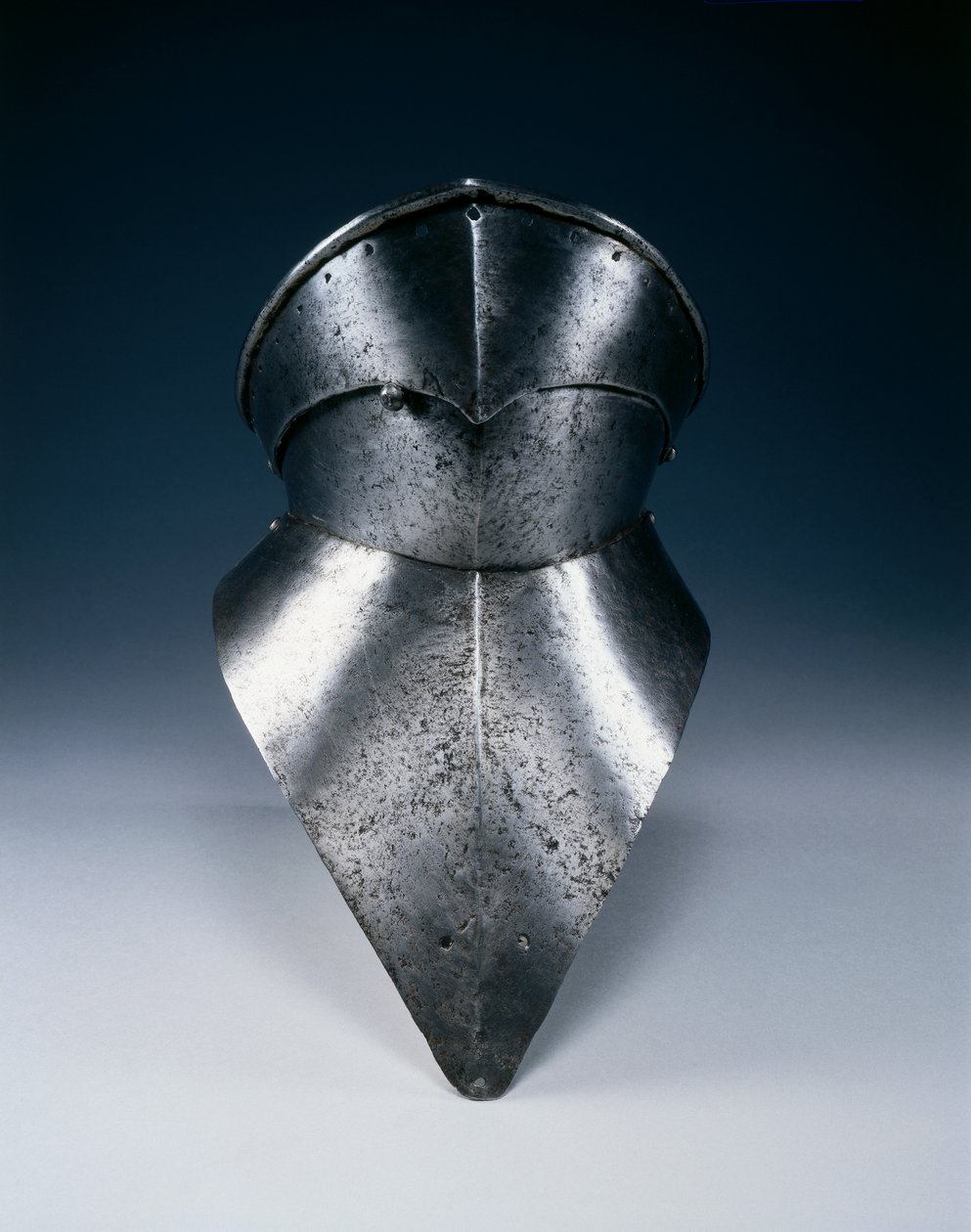 Gotický bevor, cca 1480 (ocel) od Spanish School