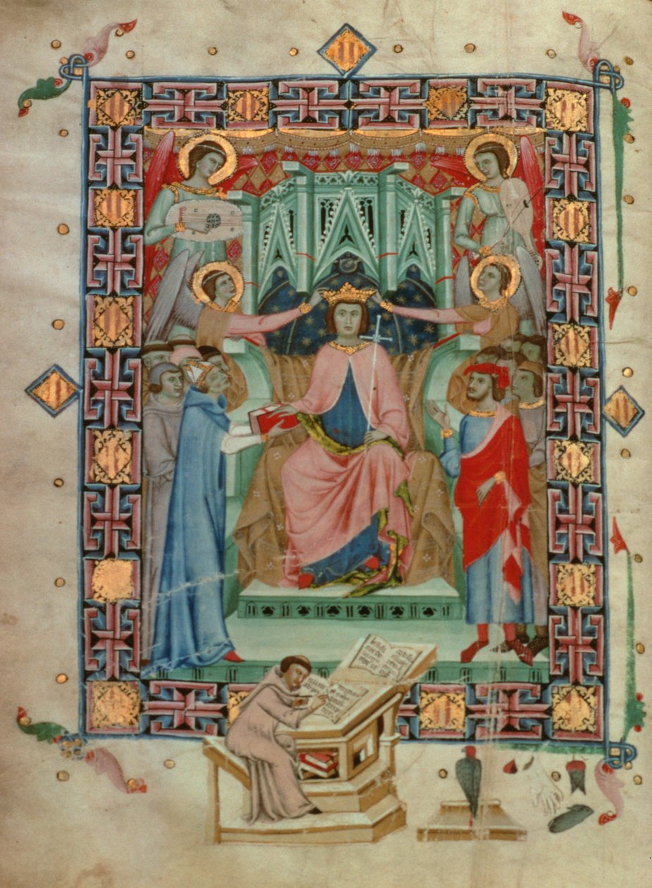 Jaime II z Mallorky (1315-49) složil přísahu jako král, Romeu Despoal od Spanish School