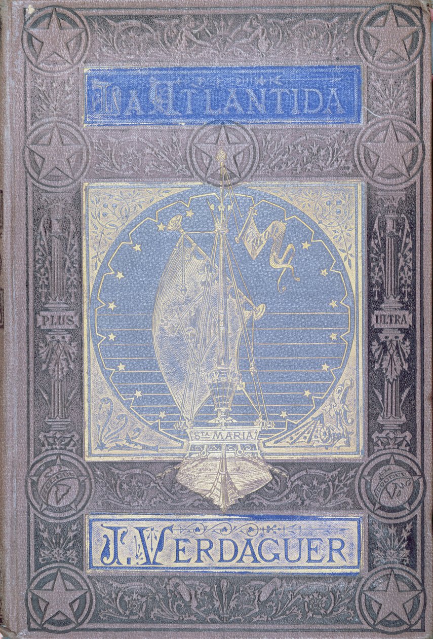 La Atlantida od Jacinta Verdaguera (1845-1902), vydání v kastilštině vydané v Barceloně 1878 od Spanish School