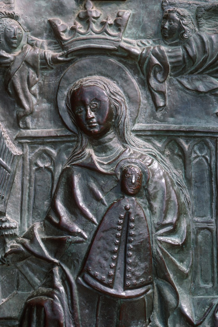Madonna a dítě (bronz) (detail z 249964) od Spanish School