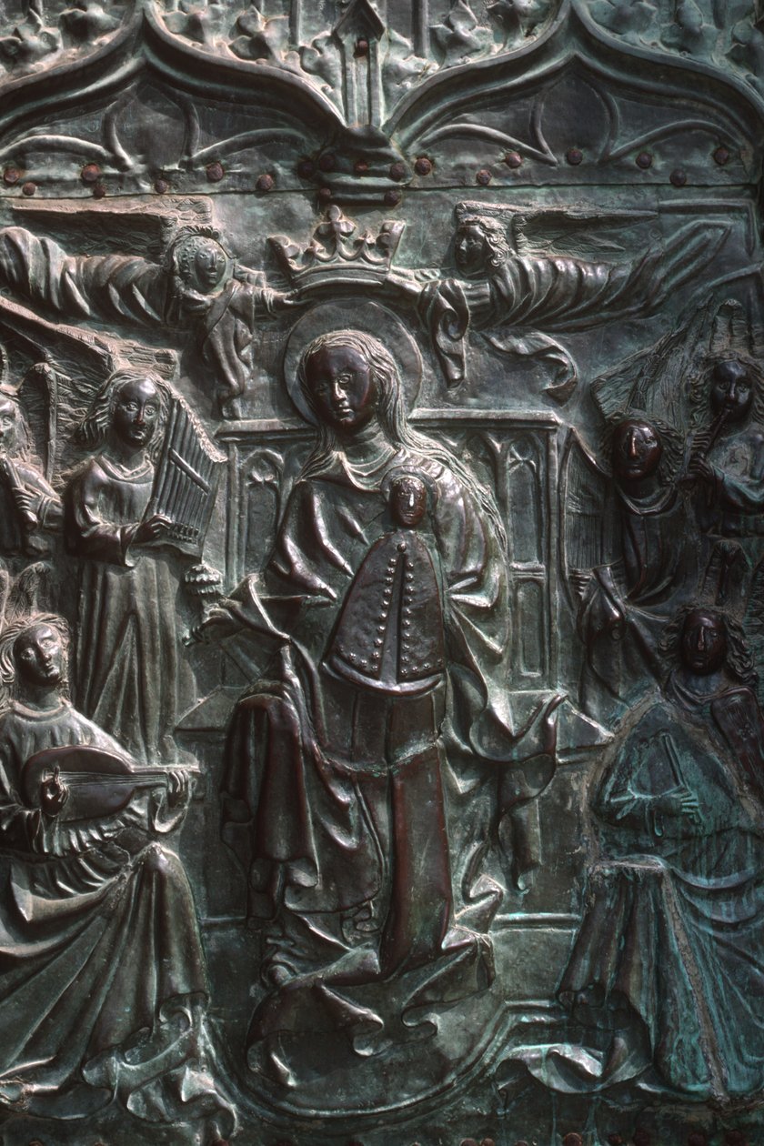 Madonna a dítě (bronz) (podrobnosti viz 249963) od Spanish School