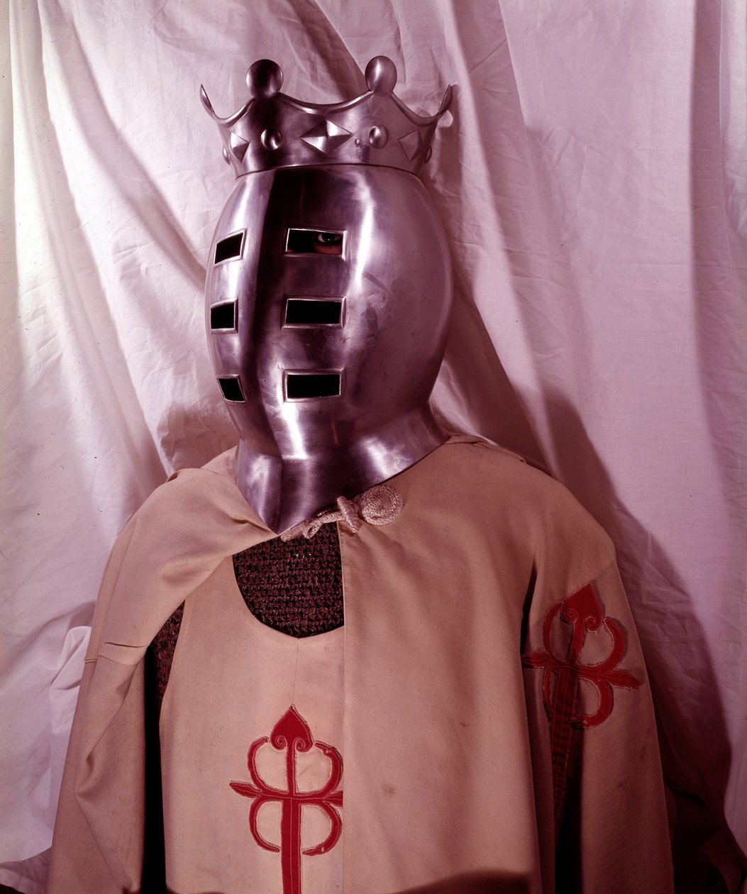 Vojenský oblek: brnění jezdce vojenského řádu Jakuba (sv. Jakuba meče nebo Jakuba z Epee) od Spanish School