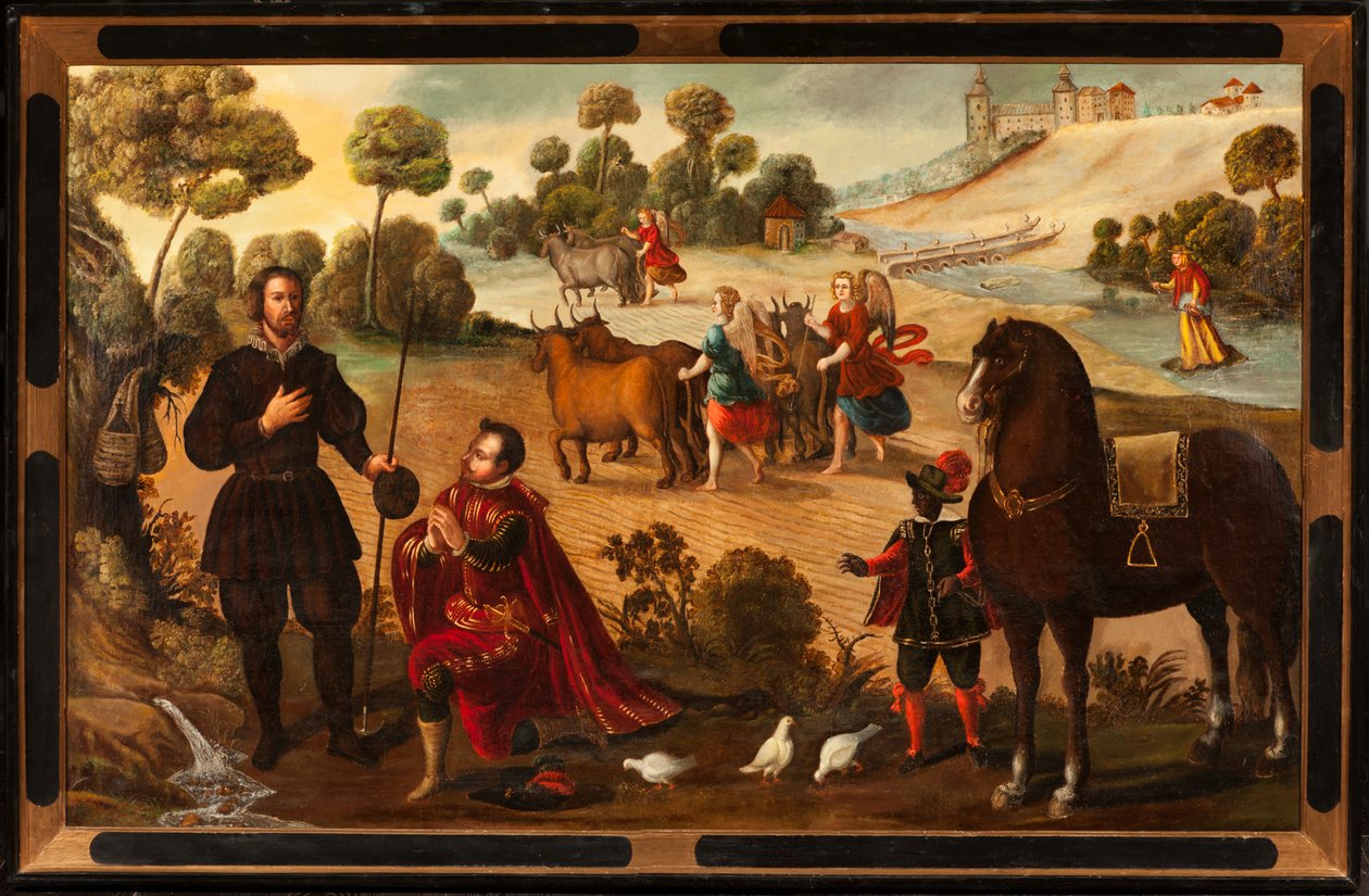 Zázraky svatého Isidora, ca. 1622 (malba) od Spanish School