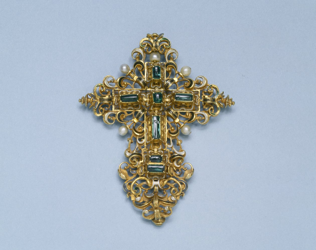 Přívěsek kříže, 1550-1600 od Spanish School
